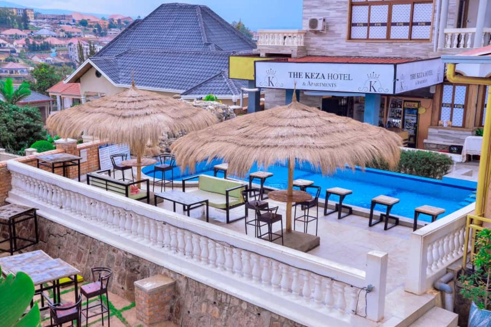 The Keza Hotel And Apartments Кігалі Екстер'єр фото